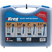 Kreg SK03B Blue-kote Kit de tornillo de cabeza